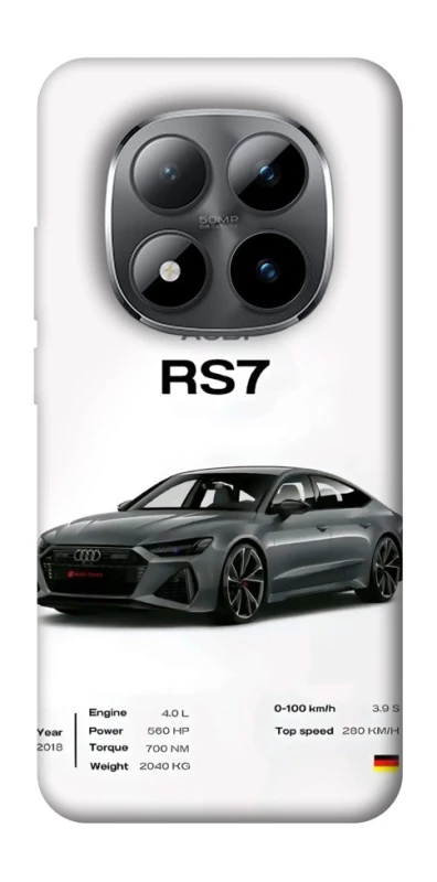Чехол на Xiaomi Redmi Note 15 Pro 5G Audi RS7 фото 1 из 1