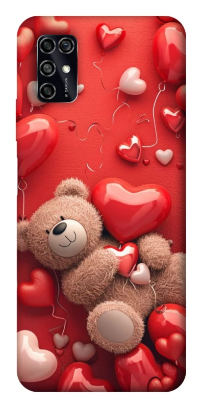 Чохол на ZTE Blade V2020 Smart bear in hearts фото 1 з 1