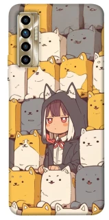 Чехол на TECNO Camon 17P Like a cat фото 1 Чехол на TECNO Camon 17P Like a cat фото 1 из 1