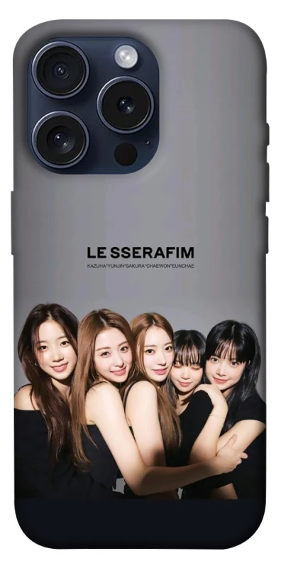 Чехол на Apple iPhone 15 Pro (6.1") LE SSERAFIM v2 фото 1 из 1