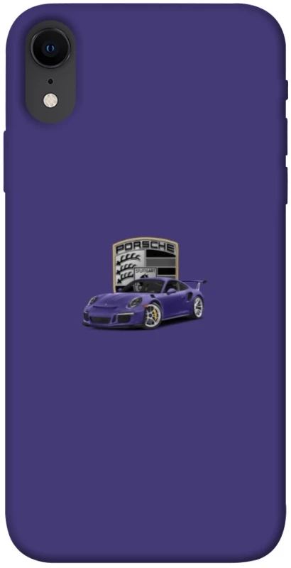 Чехол на Apple iPhone XR (6.1") Porsche purple фото 1 из 1
