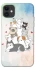 Чохол на Apple iPhone 11 (6.1") Funny Pets ver.2 фото 1 з 1