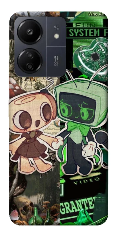 Чохол на Xiaomi Poco C65 Dandy World Shelly Art фото 1 з 1