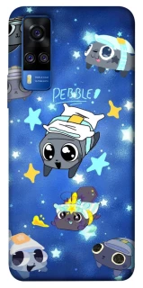 Чехол на Vivo Y51a Pebble kitten stars фото 1 из 1
