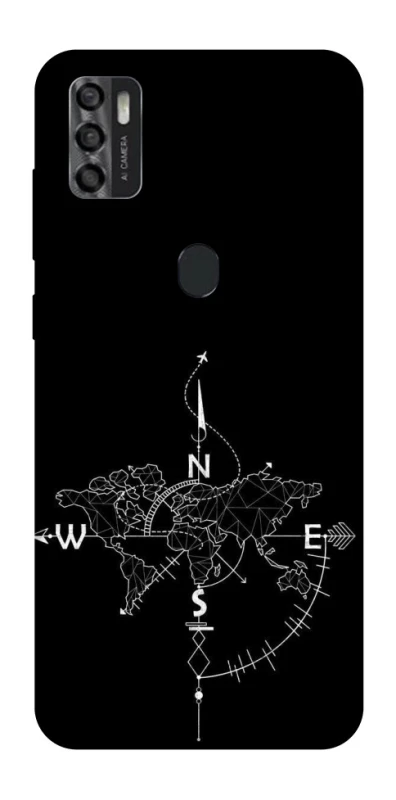 Чехол на ZTE Blade A7s (2020) Travel Map фото 1 Чехол на ZTE Blade A7s (2020) Travel Map фото 1 из 1
