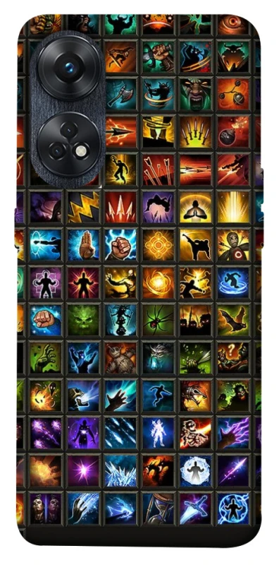 Чохол на Oppo Reno 8T 4G Abilities menu ver.3 фото 1 з 1