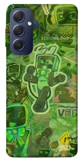 Чехол на Samsung Galaxy M54 5G Dandysworld tv green theme фото 1 из 1