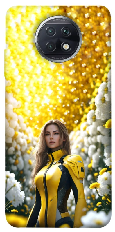 Чохол на Xiaomi Redmi Note 9 5G / Note 9T Cyber space girl ver.2 фото 1 з 1