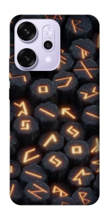 Чехол на Oppo Reno 14 Pro Огненые руны фото 1 из 1