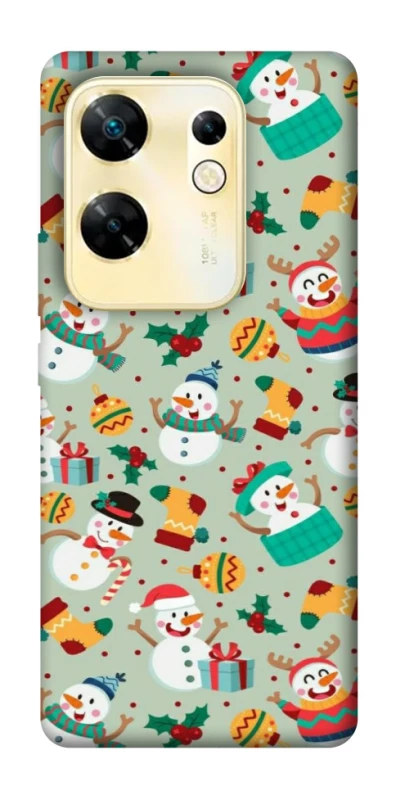 Чехол на Infinix Zero 30 4G Новогодний v2 фото 1 из 1