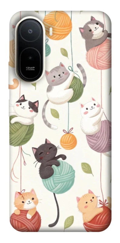 Чохол на Xiaomi Redmi A7 Pro 4G Funny Kittens фото 2 з 2