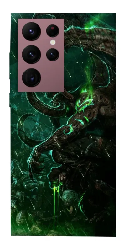 Чехол на Samsung Galaxy S22 Ultra Warcraft Illidan v2 фото 1 из 1