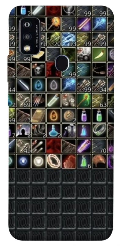 Чохол на ZTE Blade A51 Inventory menu ver.2 фото 1 з 1