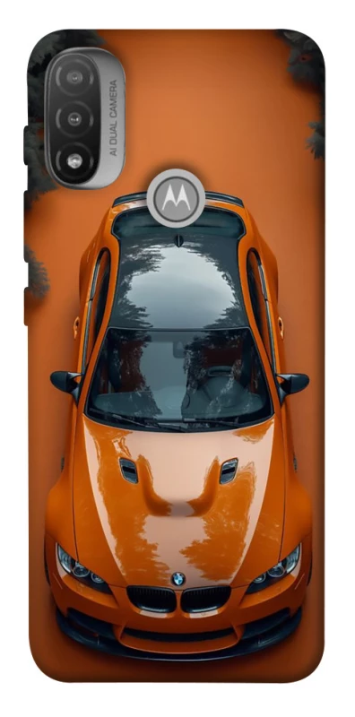 Чехол на Motorola Moto E20 BMW orange фото 1 из 1