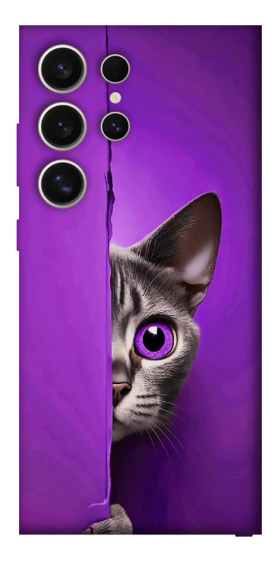 Чохол на Samsung Galaxy S25 Ultra Кіт-підглядач фото 1 з 1