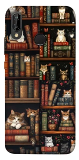 Чехол на Huawei P20 Lite Cats & Books фото 1 из 1