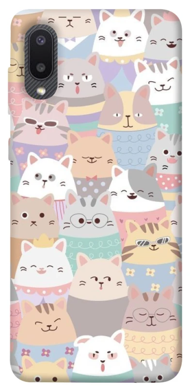Чохол на Samsung Galaxy A02 Funny Kittens ver.2 фото 1 з 1