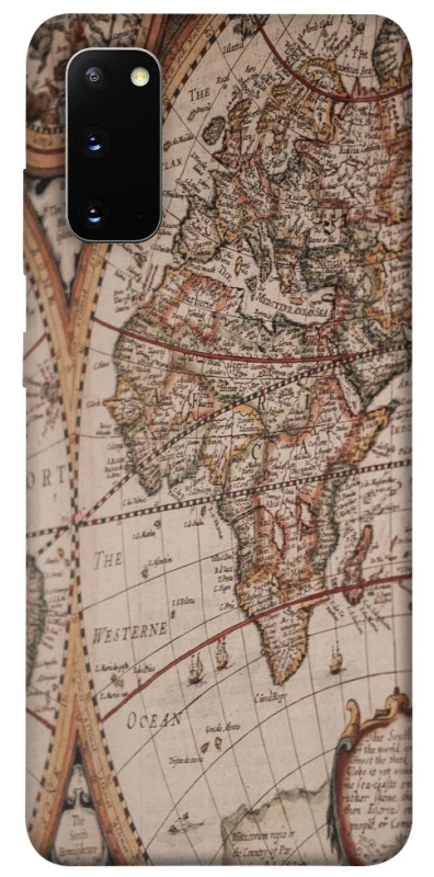 Чехол на Samsung Galaxy S20 Карта путешествий фото 1 из 1
