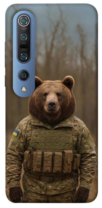Чохол на Xiaomi Mi 10 / Mi 10 Pro Ведмідь захисник фото 1 з 1
