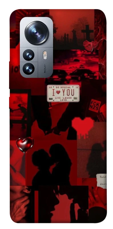 Чохол на Xiaomi 12 / 12X Love collage ver.2 фото 1 з 1