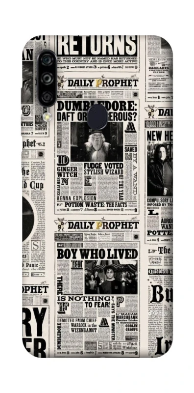 Чохол на ZTE Blade A7 (2020) Harry Potter newspaper фото 1 з 1