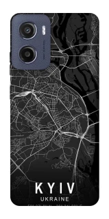 Чохол на Motorola Moto E15 Kyiv map фото 1 з 1
