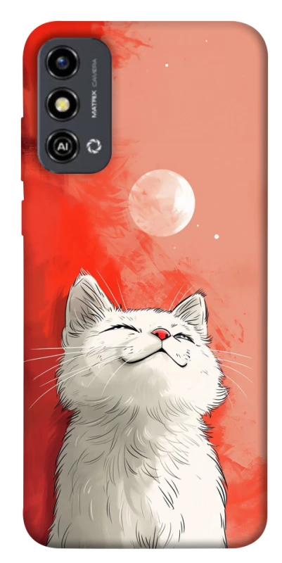 Чохол на ZTE Blade A53 Cute kittie фото 1 з 1