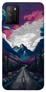 Чохол на Xiaomi Poco M3 Намальовані гори фото 1 з 1