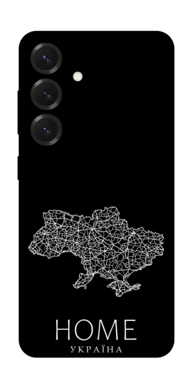 Чохол на Samsung Galaxy S26+ Ukraine black map фото 1 з 1
