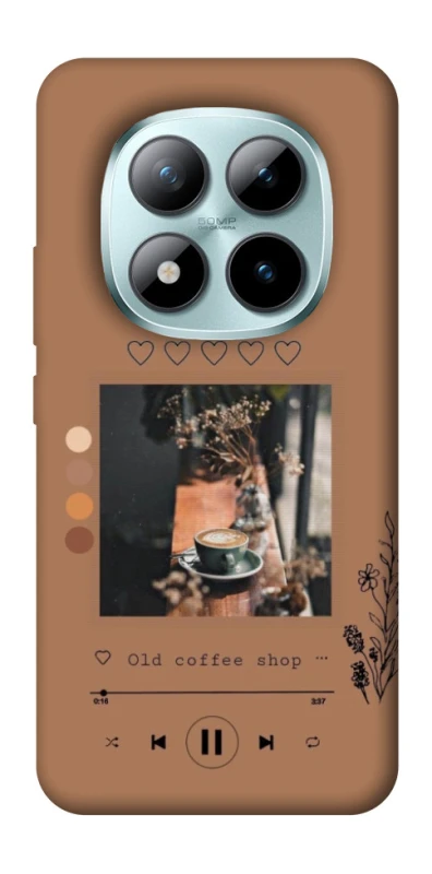 Чехол на Xiaomi Redmi Note 15 Pro+ 5G Coffee player фото 1 из 1