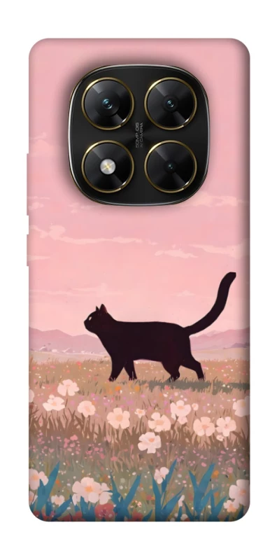 Чохол на Xiaomi Poco X7 cat on a field фото 1 з 1