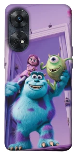 Чохол на Oppo Reno 8T 4G Monsters friends фото 1 з 1