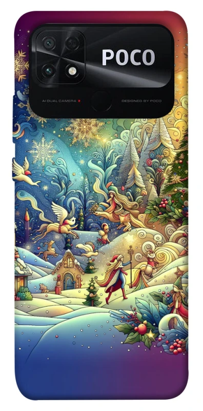 Чохол на Xiaomi Poco C40 Christmas spirit ver.13 фото 1 з 1