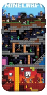 Чохол на Samsung A720 Galaxy A7 (2017) Minecraft фото 1 з 1