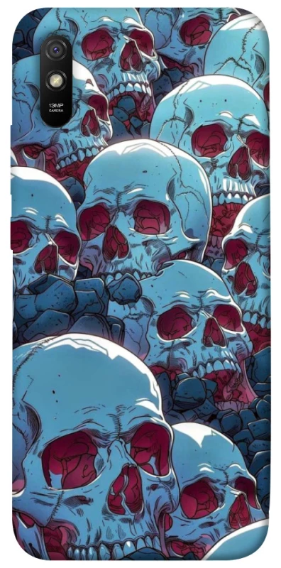 Чохол на Xiaomi Redmi 9A Skulls v2 фото 1 з 1