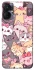 Чехол на TECNO Spark 9 Pro (KH7n) Cute Cat фото 1 из 1