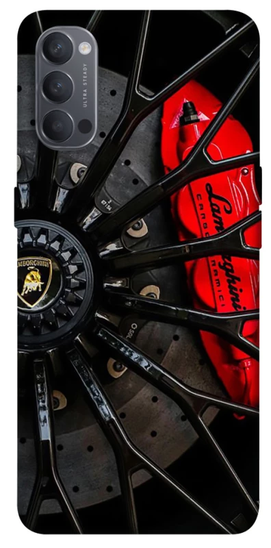 Чохол на Oppo Reno 4 Wheel Lamborgini фото 1 Чохол на Oppo Reno 4 Wheel Lamborgini фото 1 з 1
