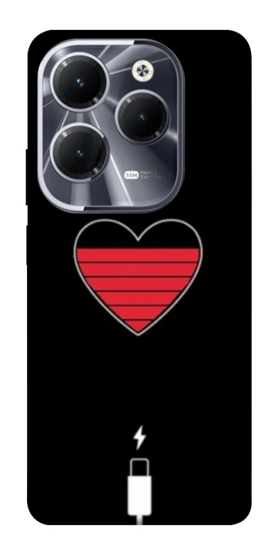 Чохол на Infinix Hot 40 Pro Charge your heart фото 1 з 1