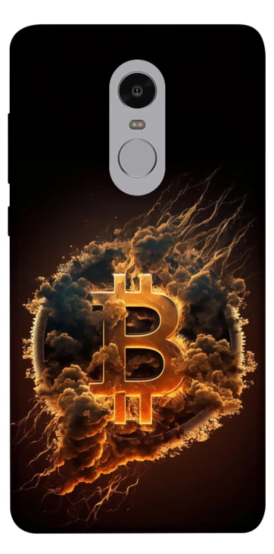 Чехол на Xiaomi Redmi Note 4X / Note 4 (Snapdragon) Smoky Bitcoin фото 1 из 1