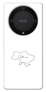 Чохол на Huawei Magic5 Lite Ukraine map фото 1 з 1