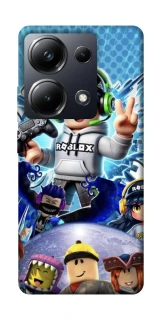 Чехол на Xiaomi Poco M6 Pro 4G Roblox collage ver.3 фото 1 из 1