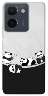 Чохол на Vivo Y36 Four pandas фото 1 з 1