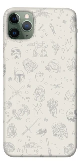 Чохол на Apple iPhone 11 Pro Max (6.5") Star Wars background ver.1 фото 1 з 1