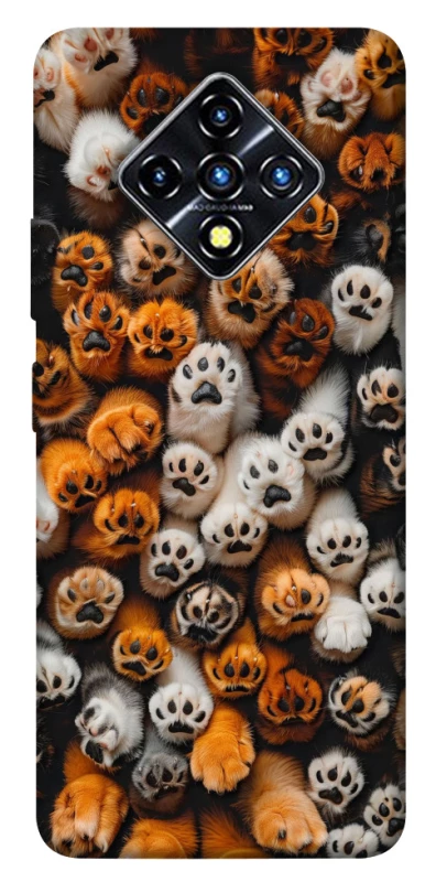 Чехол на Infinix Zero 8 Сat paws фото 1 из 1