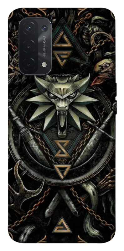 Чехол на Oppo A54 5G / A74 5G Ведьмак фото 1 из 1