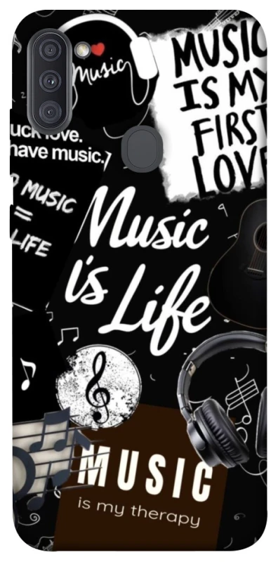 Чохол на Samsung Galaxy A11 Music is Life фото 1 з 1