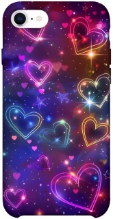 Чохол на Apple iPhone SE (2020) Drawn hearts фото 1 з 1