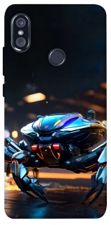 Чехол на Xiaomi Redmi Note 5 Pro / Note 5 (AI Dual Camera) Cyber ​​crab фото 1 из 1