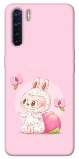 Чехол на Oppo A91 Mokoko Peach фото 1 из 1