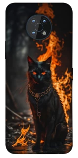 Чохол на Nokia G50 Вогняний кіт фото 1 з 1